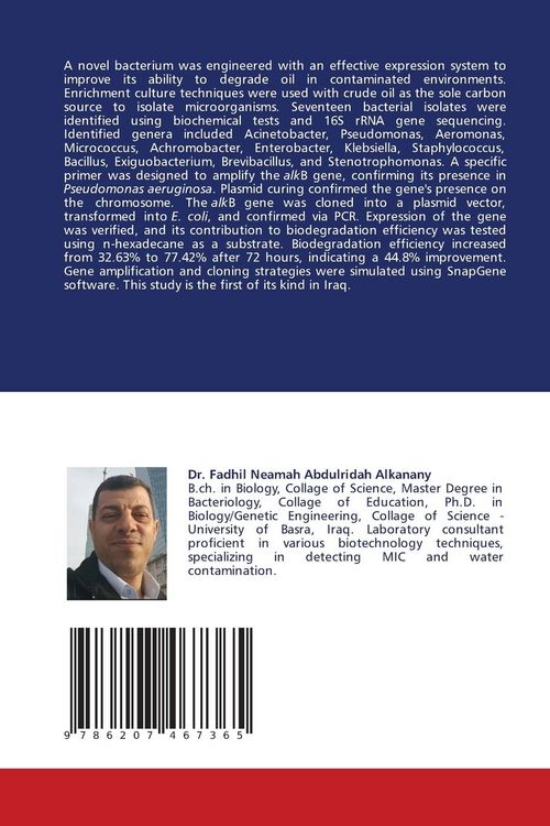Produktbild: Cloning of oil degradation genes