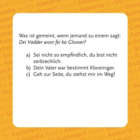 Produktbild: Gr&auml;schkurs Fr&auml;nkisch - Das Quiz