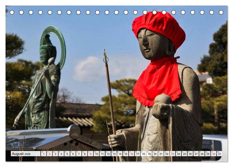 Produktbild: Kyoto Impressionen (Tischkalender 2026 DIN A5 quer), CALVENDO Monatskalender