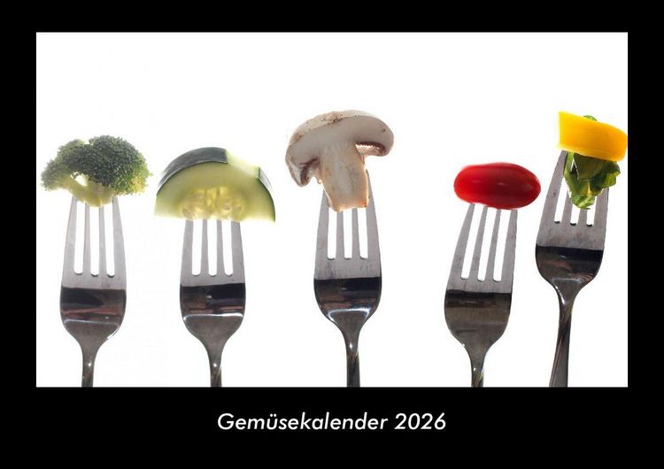 Produktbild: Gem&uuml;sekalender 2026 Fotokalender DIN A3