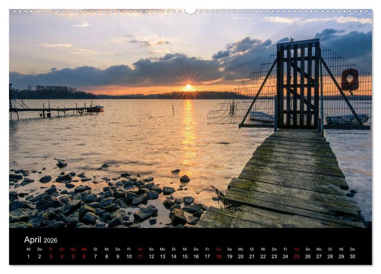 Produktbild: Ostholsteins Ostseek&uuml;ste (hochwertiger Premium Wandkalender 2026 DIN A2 quer), Kunstdruck in Hochglanz