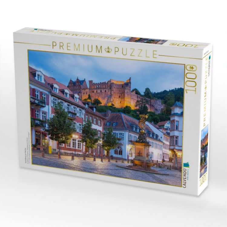 Produktbild: CALVENDO Puzzle Heidelberg am Neckar | 1000 Teile Lege-Gr&ouml;&szlig;e 64x48cm Foto-Puzzle f&uuml;r gl&uuml;ckliche Stunden