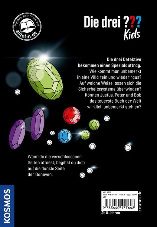 Produktbild: Die drei ??? Kids, Das teuerste Buch aller Zeiten