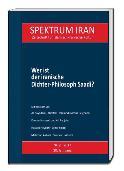 Produktbild: Wer ist der iranische Dichter-Philosoph Saadi?