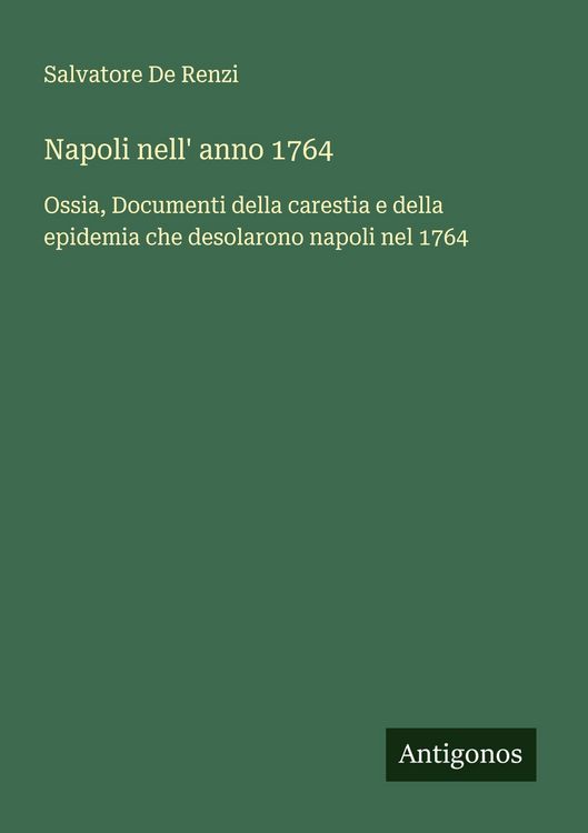 Produktbild: Napoli nell' anno 1764