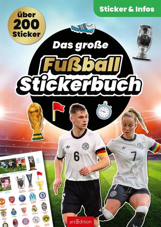 Produktbild: Das gro&szlig;e Fu&szlig;ball-Stickerbuch