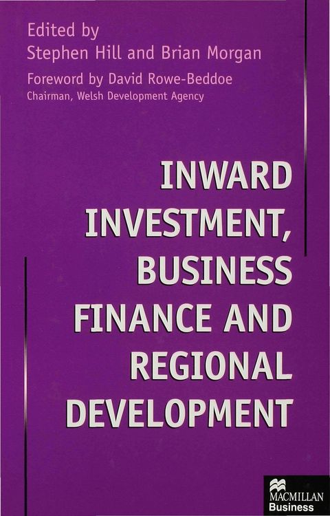 Produktbild: Inward Investment, Business Finance and Regional Development