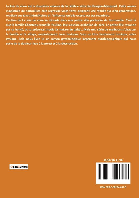 Produktbild: La Joie de vivre