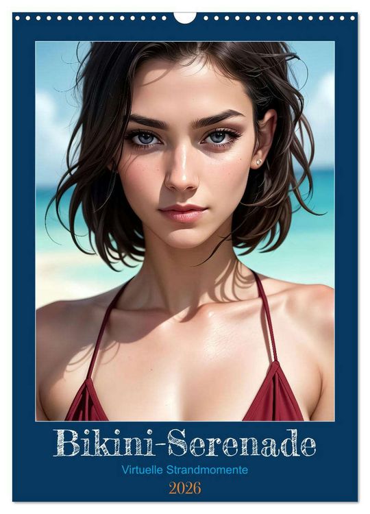 Produktbild: Bikini-Serenade (Wandkalender 2026 DIN A3 hoch), CALVENDO Monatskalender