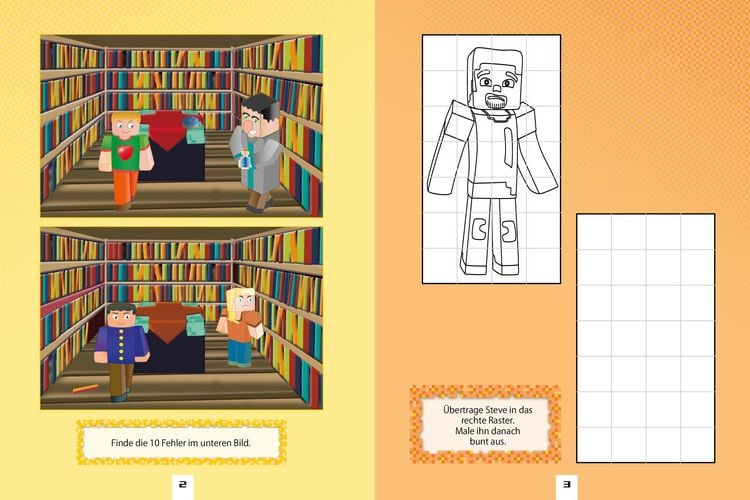 Produktbild: R&auml;tsel-Abenteuer f&uuml;r Minecraft-Fans ab 6 Jahren