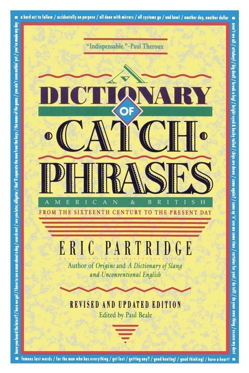 Produktbild: Dictionary of Catch Phrases
