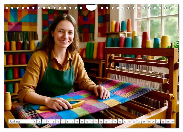 Produktbild: Traditionelle Gewerke (Wandkalender 2026 DIN A4 quer), CALVENDO Monatskalender