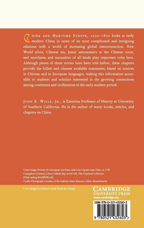 Produktbild: China and Maritime Europe, 1500-1800