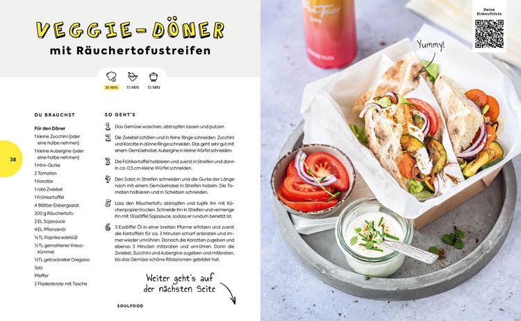 Produktbild: Veggie kitchen &ndash; Das Kochbuch f&uuml;r Teenager