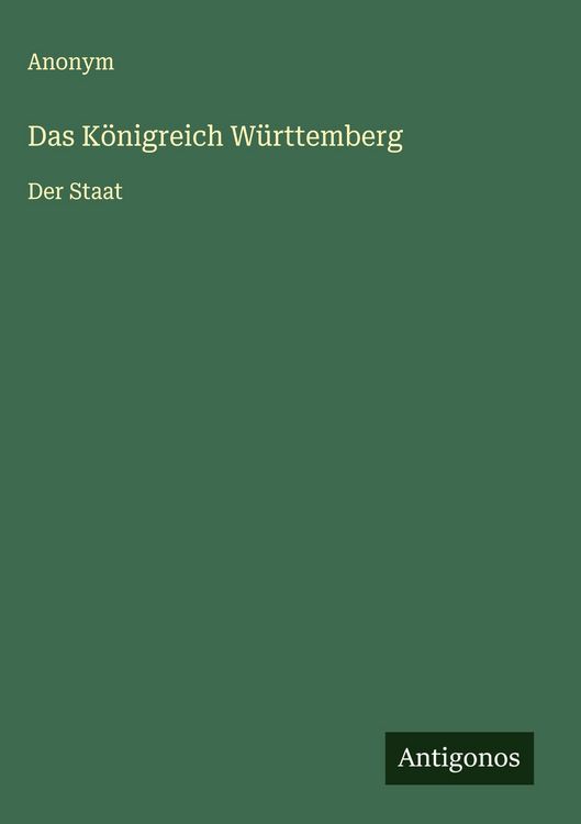 Produktbild: Das K&ouml;nigreich W&uuml;rttemberg