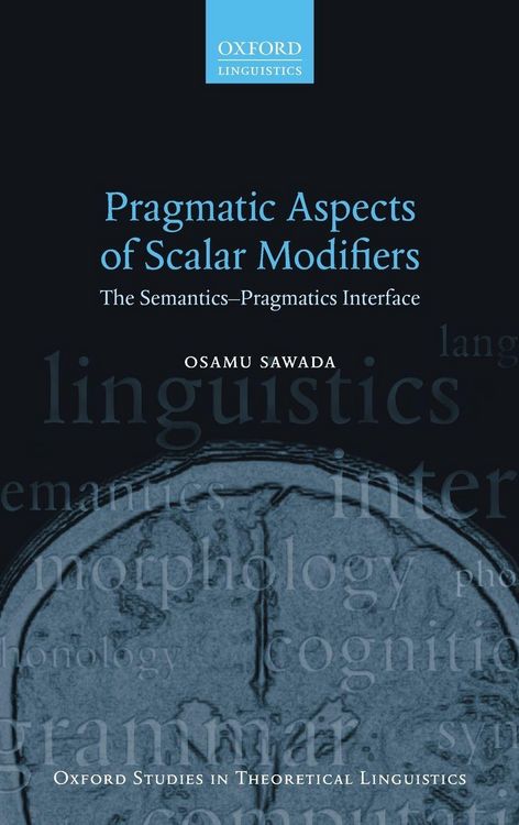 Produktbild: Pragmatic Aspects of Scalar Modifiers