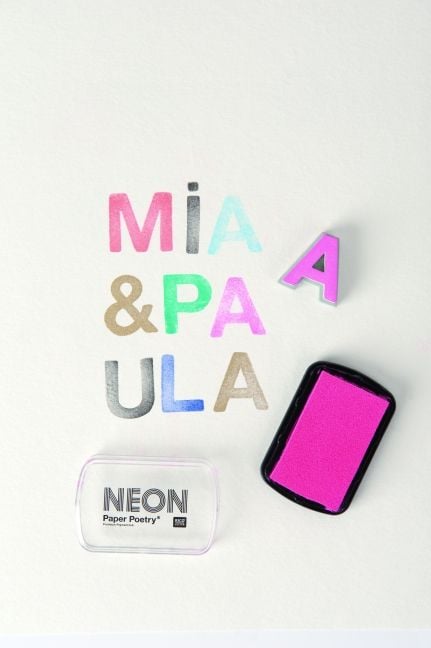 Produktbild: Stempelset Moosgummi Buchstaben und Zahlen Schriftart "Helvetica"