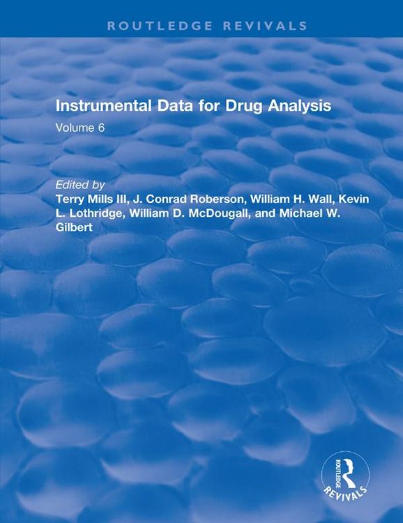 Produktbild: Instrumental Data for Drug Analysis, Second Edition