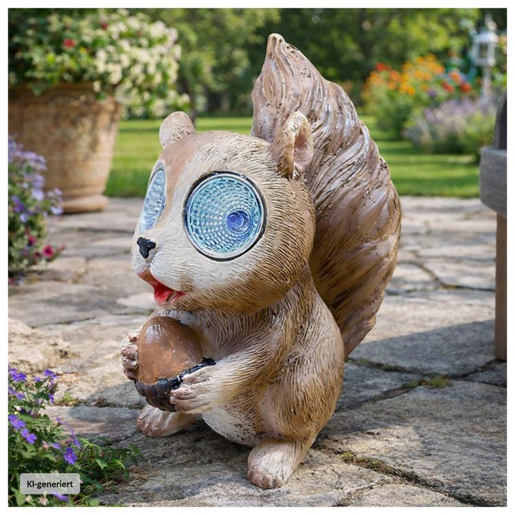Produktbild: HTI-Living Solar-Gartenfigur Eichh&ouml;rnchen Solar-Gartenfigur Eichh&ouml;rnchen