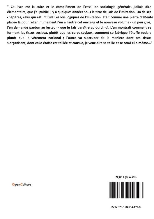 Produktbild: La logique sociale