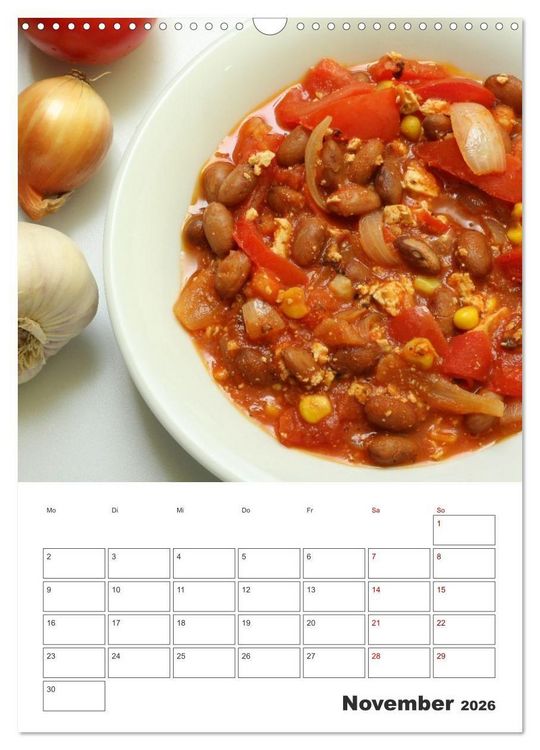 Produktbild: Leckeres mit Tomate (Wandkalender 2026 DIN A3 hoch), CALVENDO Monatskalender