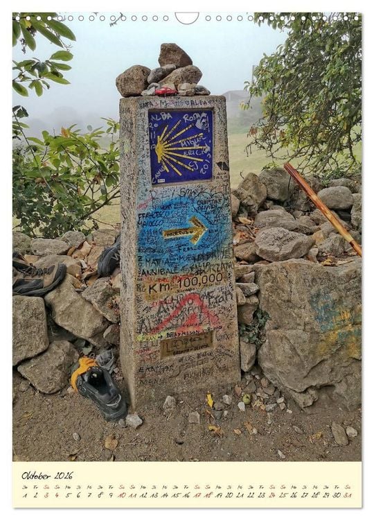 Produktbild: Buen Camino - Auf dem Jakobsweg - Camino Franc&eacute;s (Wandkalender 2026 DIN A3 hoch), CALVENDO Monatskalender