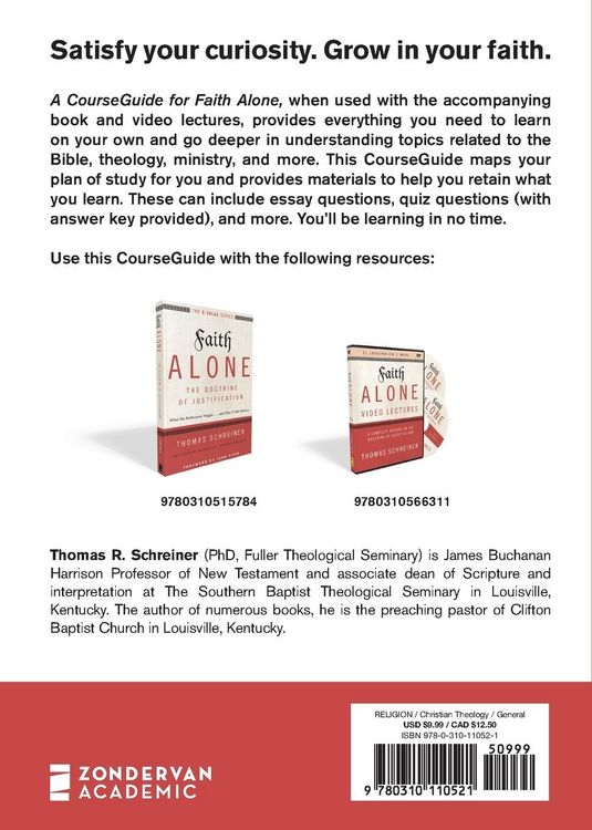 Produktbild: A CourseGuide for Faith Alone