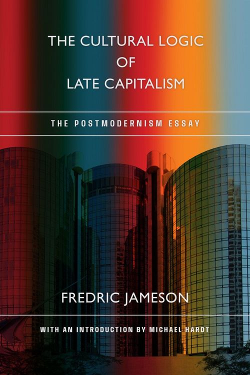 Produktbild: The Cultural Logic of Late Capitalism