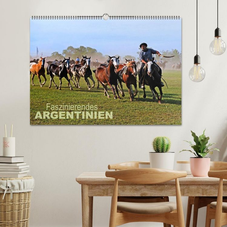 Produktbild: Faszinierendes Argentinien (Wandkalender 2026 DIN A2 quer), CALVENDO Monatskalender