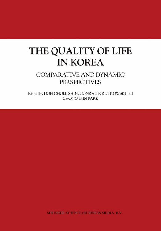Produktbild: The Quality of Life in Korea