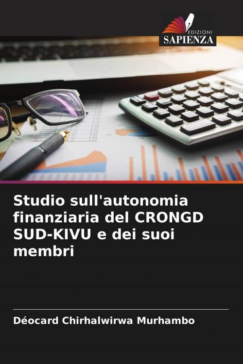 Produktbild: Studio sull'autonomia finanziaria del CRONGD SUD-KIVU e dei suoi membri
