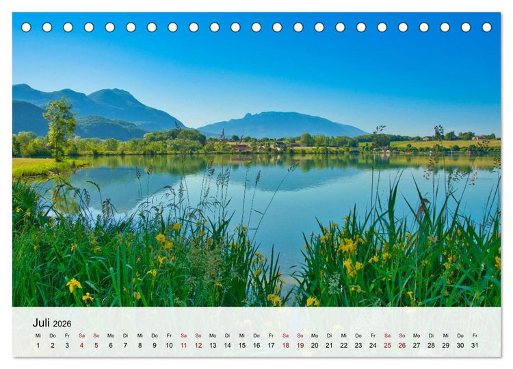 Produktbild: Frankreichs Natursch&ouml;nheiten (Tischkalender 2026 DIN A5 quer), CALVENDO Monatskalender