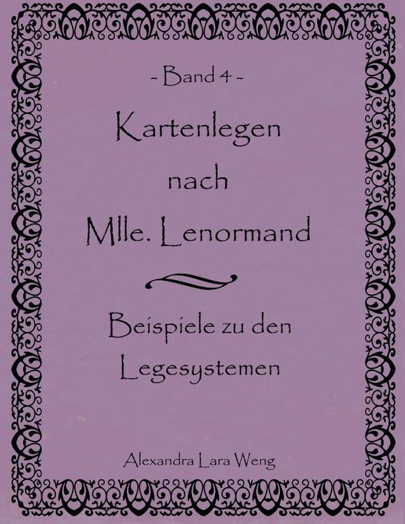 Produktbild: Kartenlegen nach Mlle. Lenormand Band 4
