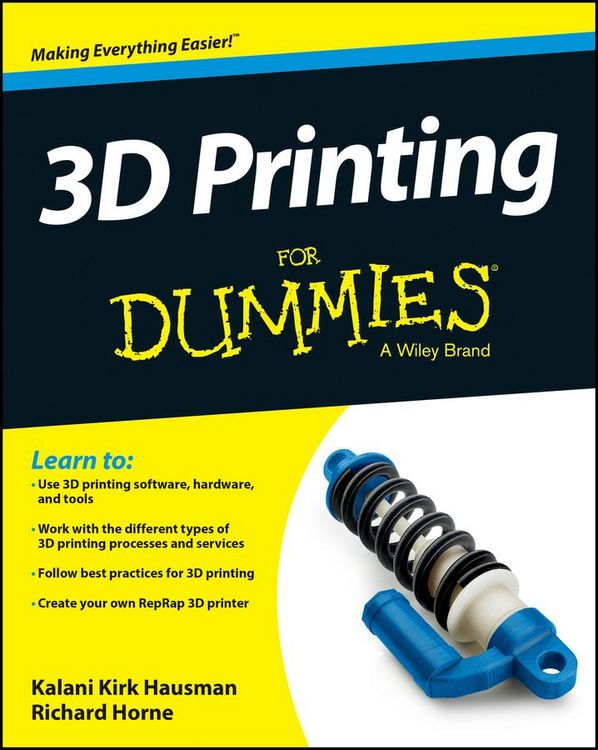Produktbild: 3D Printing For Dummies