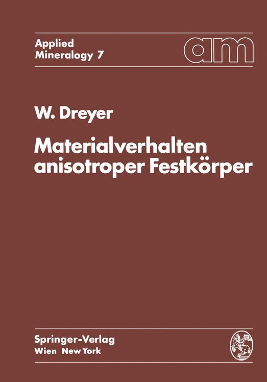 Produktbild: Materialverhalten anisotroper Festk&ouml;rper