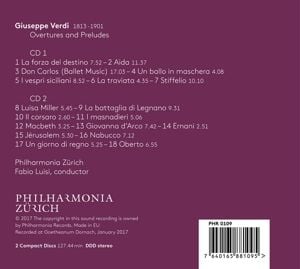 Produktbild: Luisi/Philh. Zuerich: Ouvert&uuml;ren Und Vorspiele