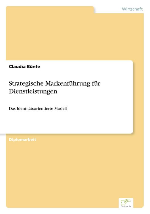 Produktbild: Strategische Markenf&uuml;hrung f&uuml;r Dienstleistungen