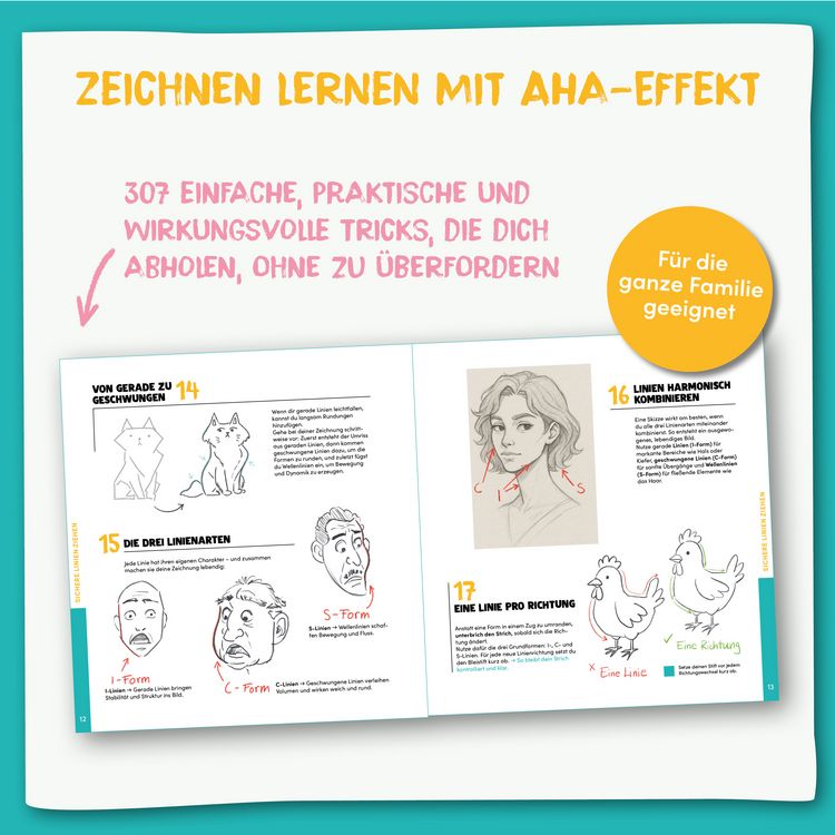 Produktbild: 307 einfach geniale Zeichentricks