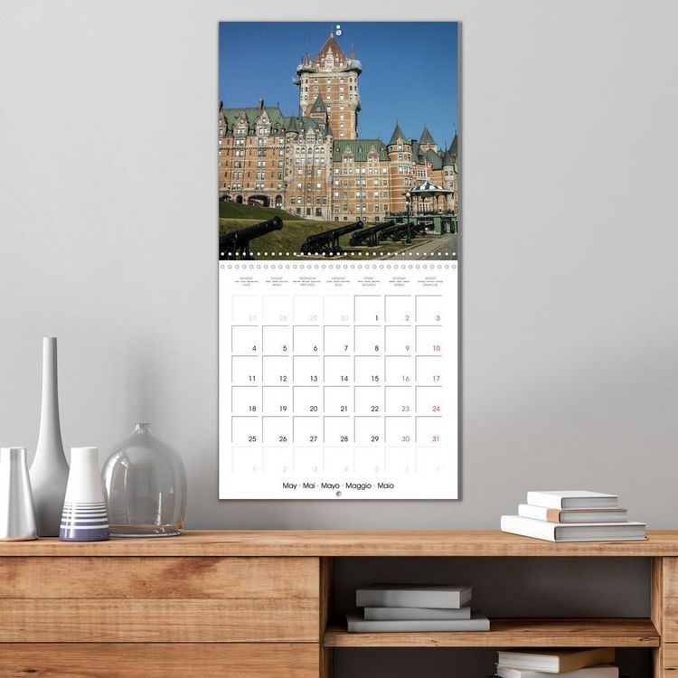 Produktbild: Qu&eacute;bec (Calendrier mural carr&eacute; 2026 30x30 cm) Calendrier double avec une page pour vos prises de notes