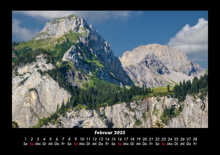 Produktbild: Berge 2025 Fotokalender DIN A3