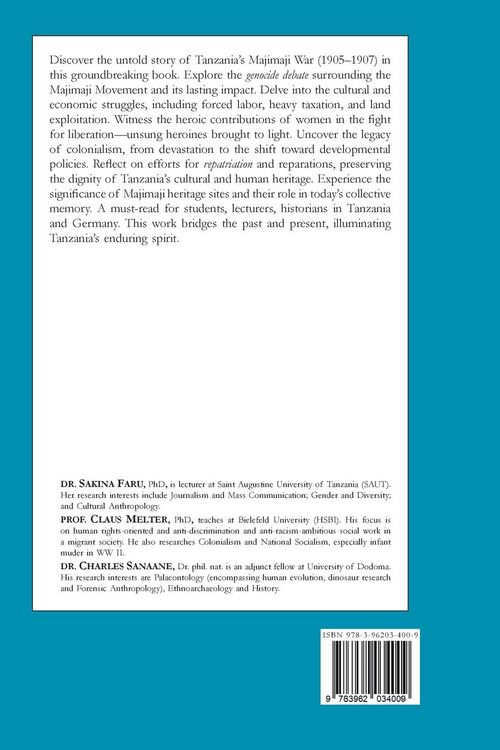 Produktbild: German Rule and Socio-Economic Patterns in Tanzania