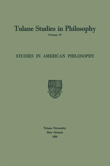 Produktbild: Studies in American Philosophy