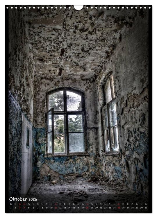Produktbild: Lost Places II, Vergessene Orte (Wandkalender 2026 DIN A3 hoch), CALVENDO Monatskalender