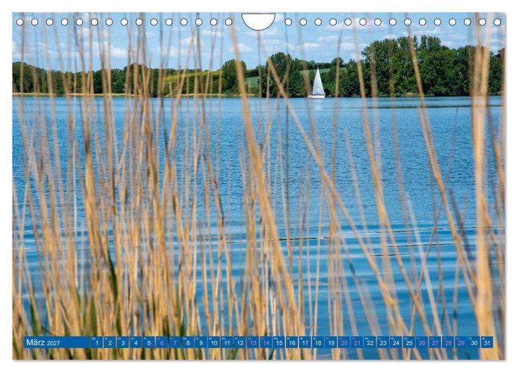 Produktbild: Unterwegs entlang der Schlei (Wandkalender 2027 DIN A4 quer), CALVENDO Monatskalender