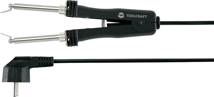 Produktbild: TOOLCRAFT L&ouml;tkolben 230 V/AC 48W Pinzetten-Paar 400&deg;C (max)