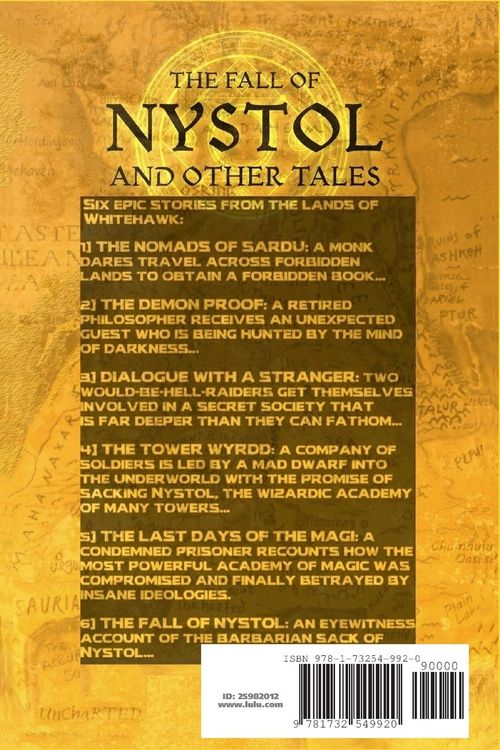 Produktbild: The Fall of Nystol and Other Tales