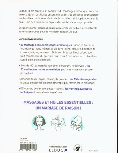 Produktbild: Je m'initie aux automassages aux huiles essentielles : guide visuel