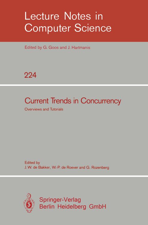 Produktbild: Current Trends in Concurrency