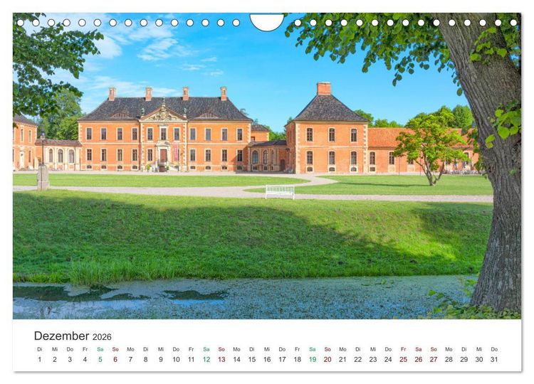 Produktbild: Schl&ouml;sser - Bauwerke der Vergangenheit (Wandkalender 2026 DIN A4 quer), CALVENDO Monatskalender