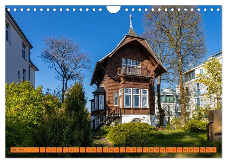 Produktbild: Mein Kaiserbad Bansin (Wandkalender 2026 DIN A4 quer), CALVENDO Monatskalender